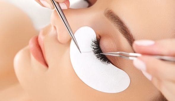 Classic eyelash extensions