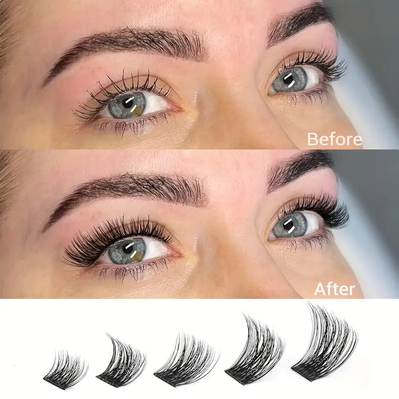 cluster eyelash extensions