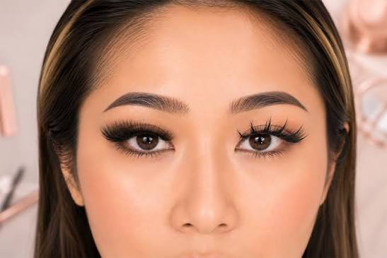 Các kiểu mi anime phổ biến với độ đậm và texture khác nhau